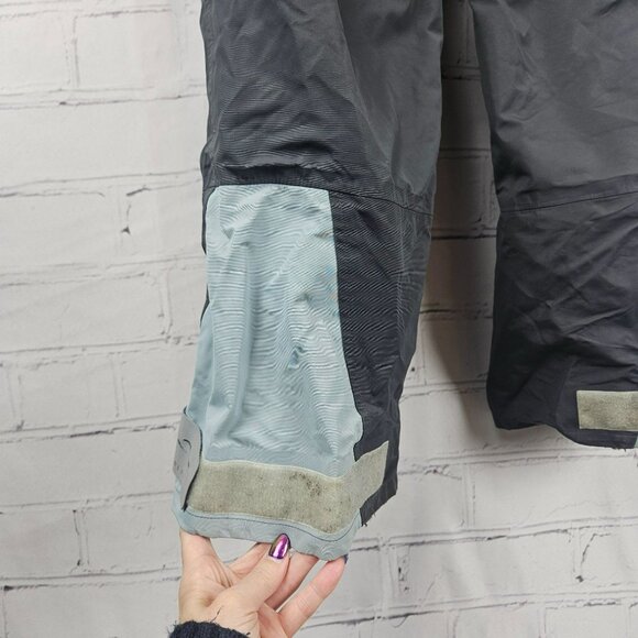 Level Six Mens XL Waterproof Neoprene Trim Nylon Outdoor Pants Gray Snow Ski - Picture 14 of 16